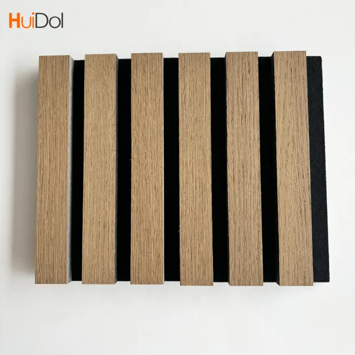 High quality acoustic panel with sound-absorbing grating excellent acoustic characteristics of wood grain surface and strong sound-absorbing effect