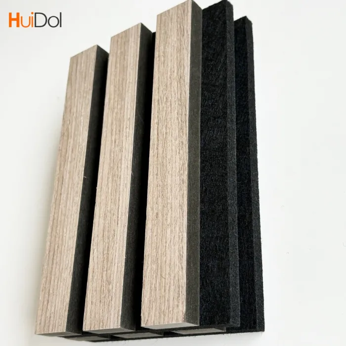 High quality acoustic panel with sound-absorbing grating excellent acoustic characteristics of wood grain surface and strong sound-absorbing effect