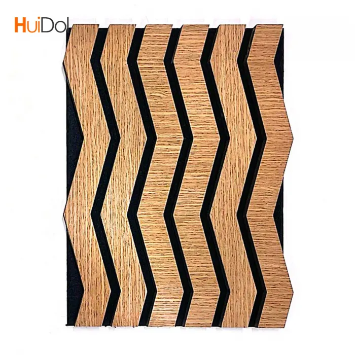 Customized modern style polyester decorative wall panels with irregular shapes by the wall panel factory.
