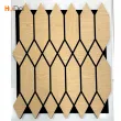 Customized modern style polyester decorative wall panels with irregular shapes by the wall panel factory.