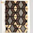 Customized modern style polyester decorative wall panels with irregular shapes by the wall panel factory.