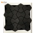 Customized modern style polyester decorative wall panels with irregular shapes by the wall panel factory.
