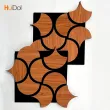 Tailored modern irregular polyester wall panels for stylish decor, crafted by professional manufacturers
