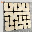 Irregular shaped decorative wall panels are favored by interior designers  and meet design requirements