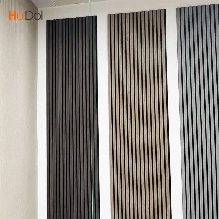 Upgrade your space with sound-absorbing slat wall panels for stylish acoustics