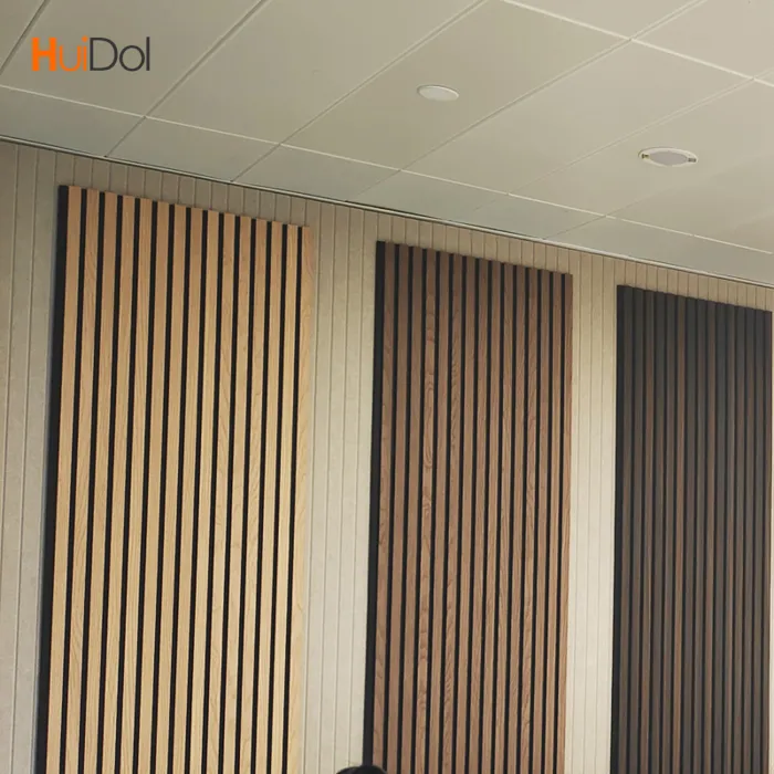 Upgrade your space with sound-absorbing slat wall panels for stylish acoustics