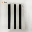 Melamine-Faced Slat Wall Panel - Durable Customizable Display and Storage Board for Retail Offices and Homes