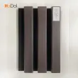 Melamine-Faced Slat Wall Panel - Durable Customizable Display and Storage Board for Retail Offices and Homes