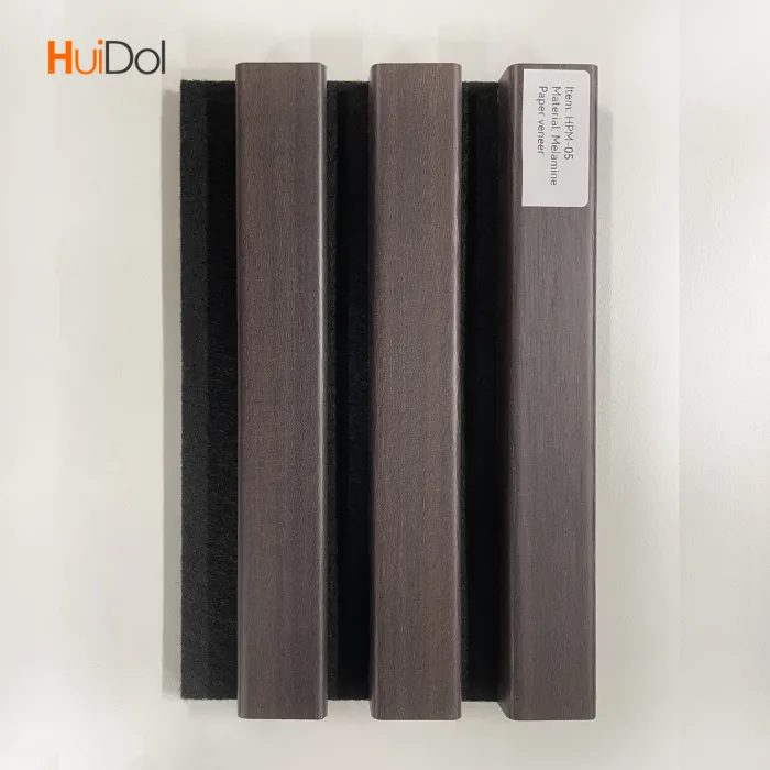Melamine-Faced Slat Wall Panel - Durable Customizable Display and Storage Board for Retail Offices and Homes