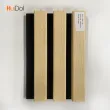 Melamine-Faced Slat Wall Panel - Durable Customizable Display and Storage Board for Retail Offices and Homes
