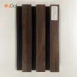 PU Coated Wooden Grille Slat Panels - Premium Acoustic Wall Cladding with Paper Veneer Finish for Modern Interior Decoration